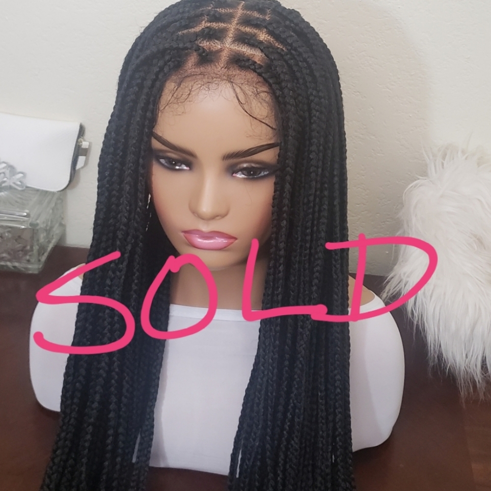 HOLD**Box Braided Lace Wig